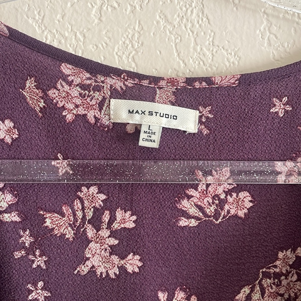 Max Studio Wrap Dress - Picture 3 of 7